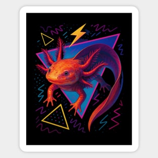 Retro Neon Lesser Siren Sticker